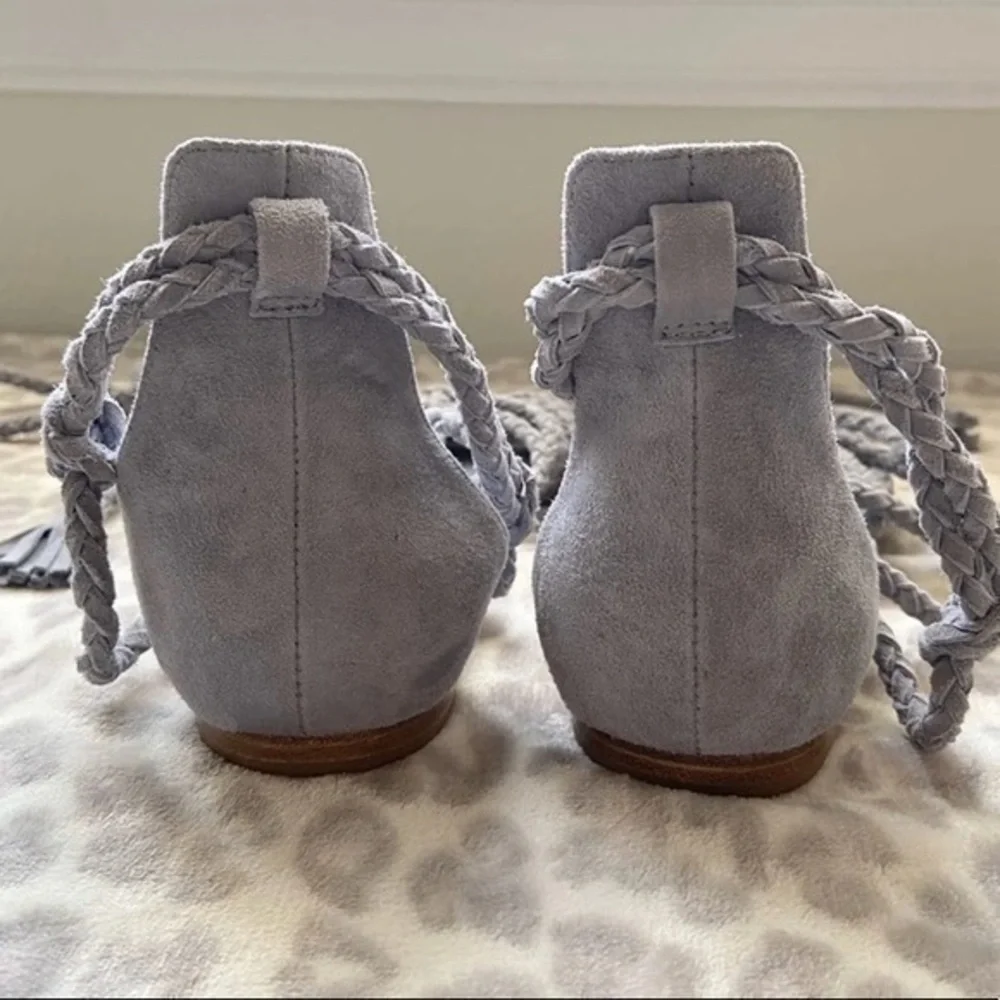 NEW Joie‎ Falk Skylark Boho Ankle Wrap Sandals